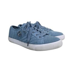 G by Guess Womens 8.5 Baddey Lace Up Sneakers